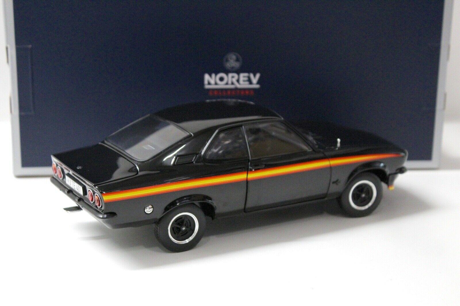 1:18 Norev Opel Manta GT/E Black Magic Coupe black 1975