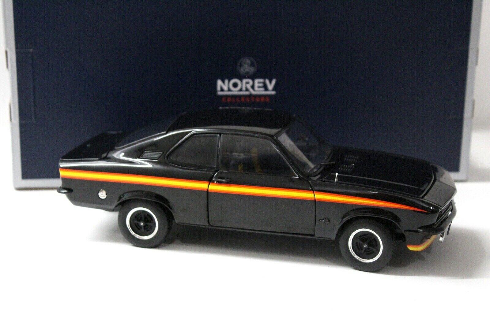 1:18 Norev Opel Manta GT/E Black Magic Coupe black 1975