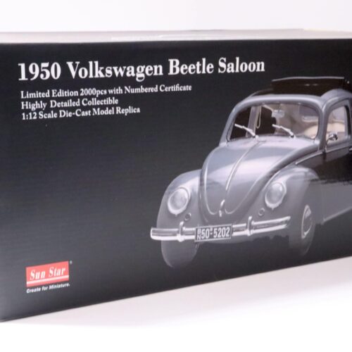 1:12 Sun Star 1950 Volkswagen VW Käfer Beetle Saloon grey