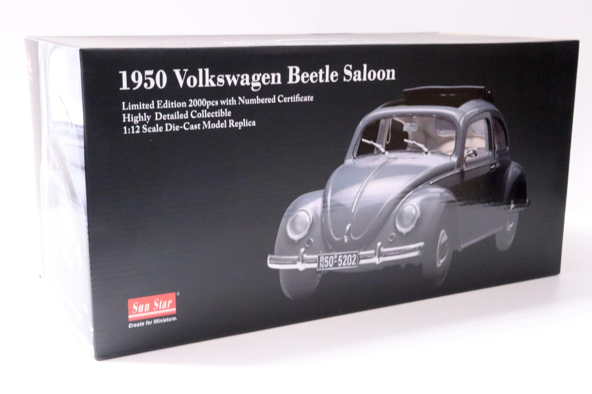 1:12 Sun Star 1950 Volkswagen VW Käfer Beetle Saloon grey