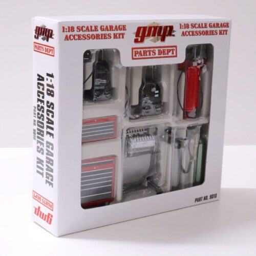 1:18 GMP Original Garage Accessories Kit #1 Parts Dept Diorama Zubehör Part No. 9010