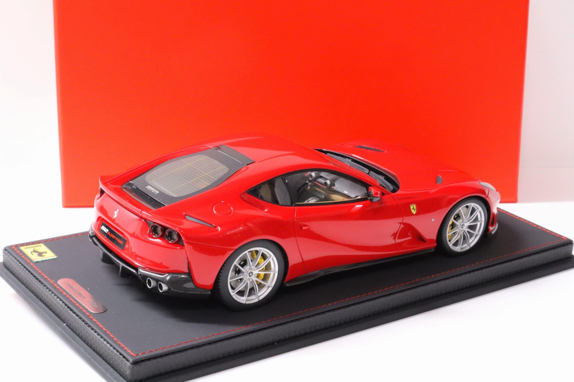 1:18 BBR Ferrari 812 Superfast 2017 Rosso Corsa red 322 - Limited 36 pcs.