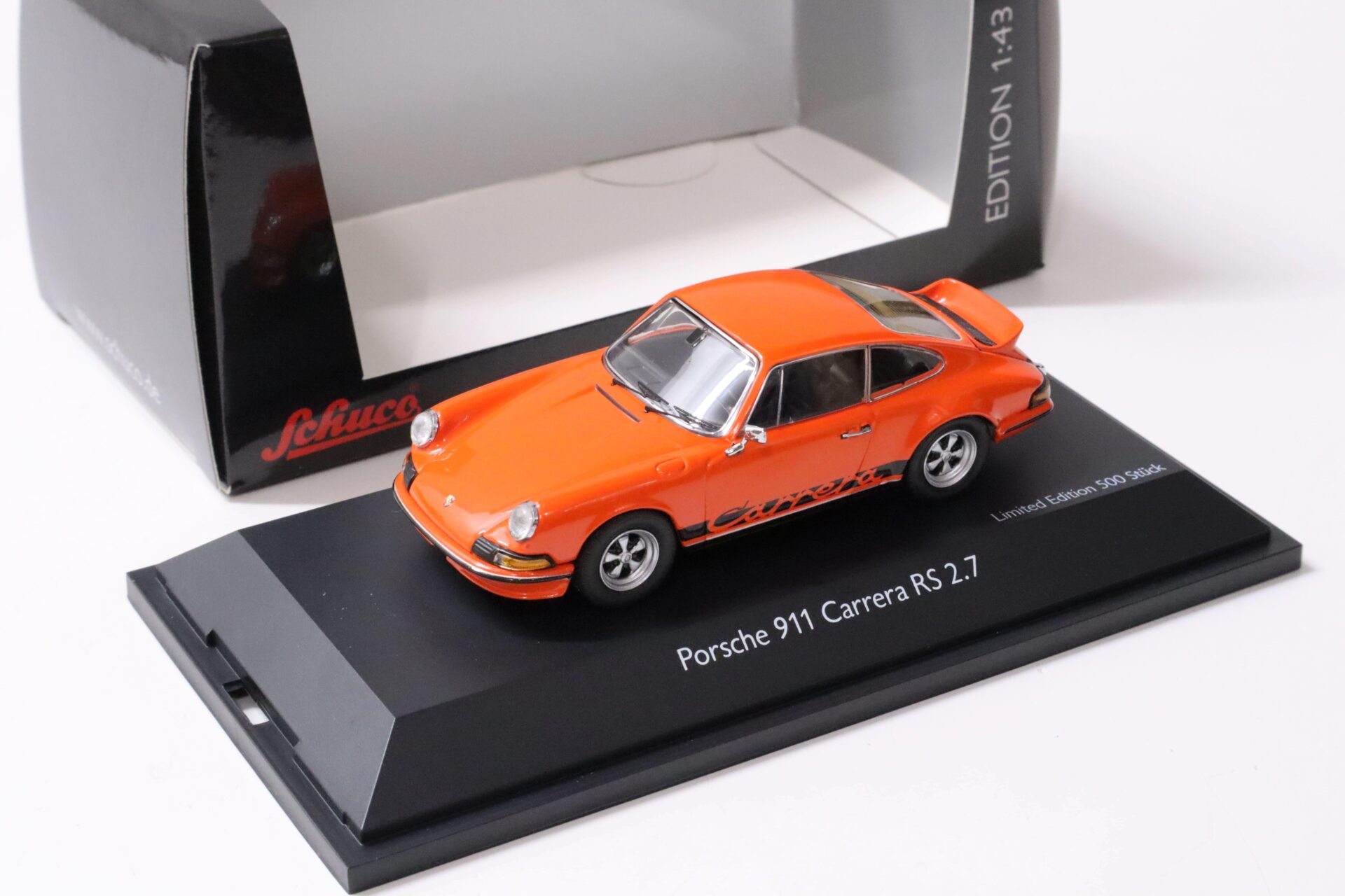 ID 59951 orig.jpg 1:43 Schuco Porsche 911 Carrera RS 2.7 Coupe Phönix red/ orange