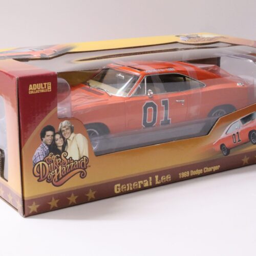 1:18 Auto World 1969 Dodge Charger General Lee Dukes of Hazzard orange #01 - Image 4
