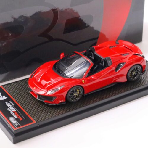 1:43 BBR Ferrari 488 Pista Spider Rosso Corsa 322 red - Limited 24 pcs.