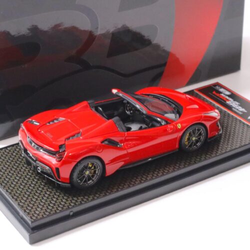 1:43 BBR Ferrari 488 Pista Spider Rosso Corsa 322 red - Limited 24 pcs.