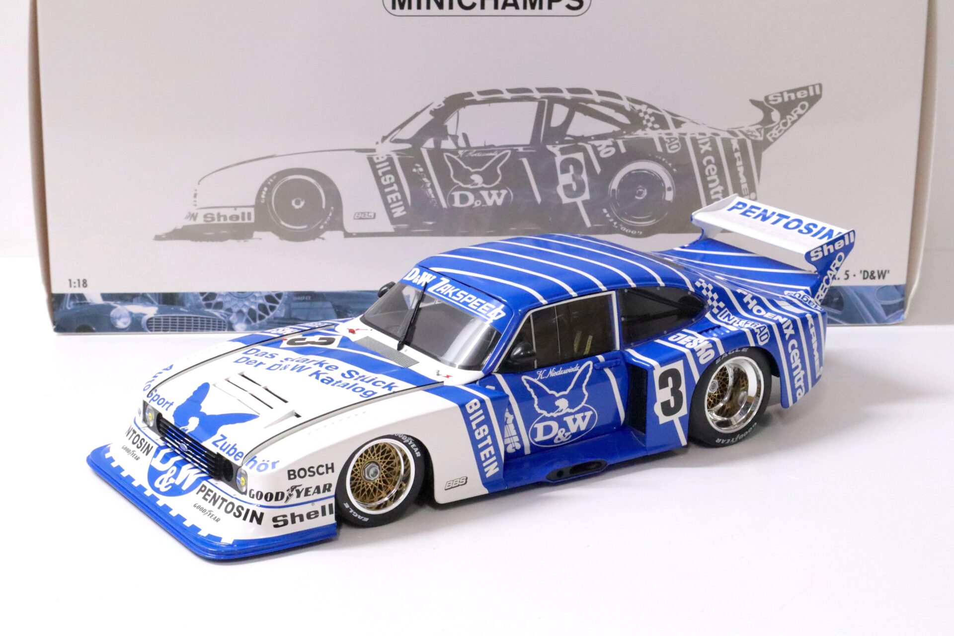 ID 60632 orig.jpg 1:18 Minichamps Ford Capri Turbo Gr. 5 D&W #3 K. Niedzwiedz DRM 1982
