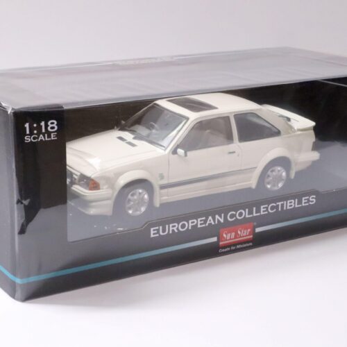 1:18 Sun Star Ford Escort RS Turbo 1984 Diamond white