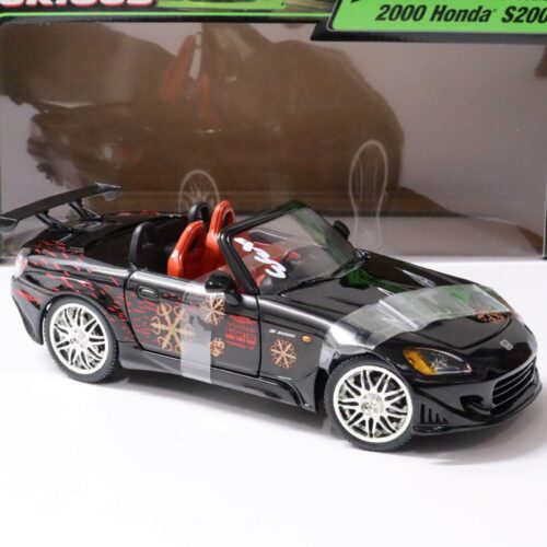 1:18 ERTL Joyride 2000 Honda S2000 with Top "The Fast and there Furious" black - Image 2