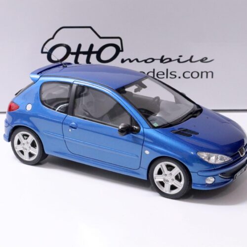 1:18 OTTO mobile OT917 Peugeot 206 RC Recife blue 2003 - Image 2