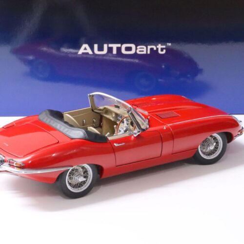 1:18 AUTOart Jaguar E-Type Roadster Series I 3.8 Carmen red