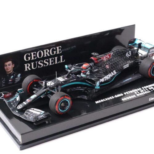1:43 Minichamps Mercedes-AMG Petronas F1 W11 Team G.Russell Sakhir GP 2020