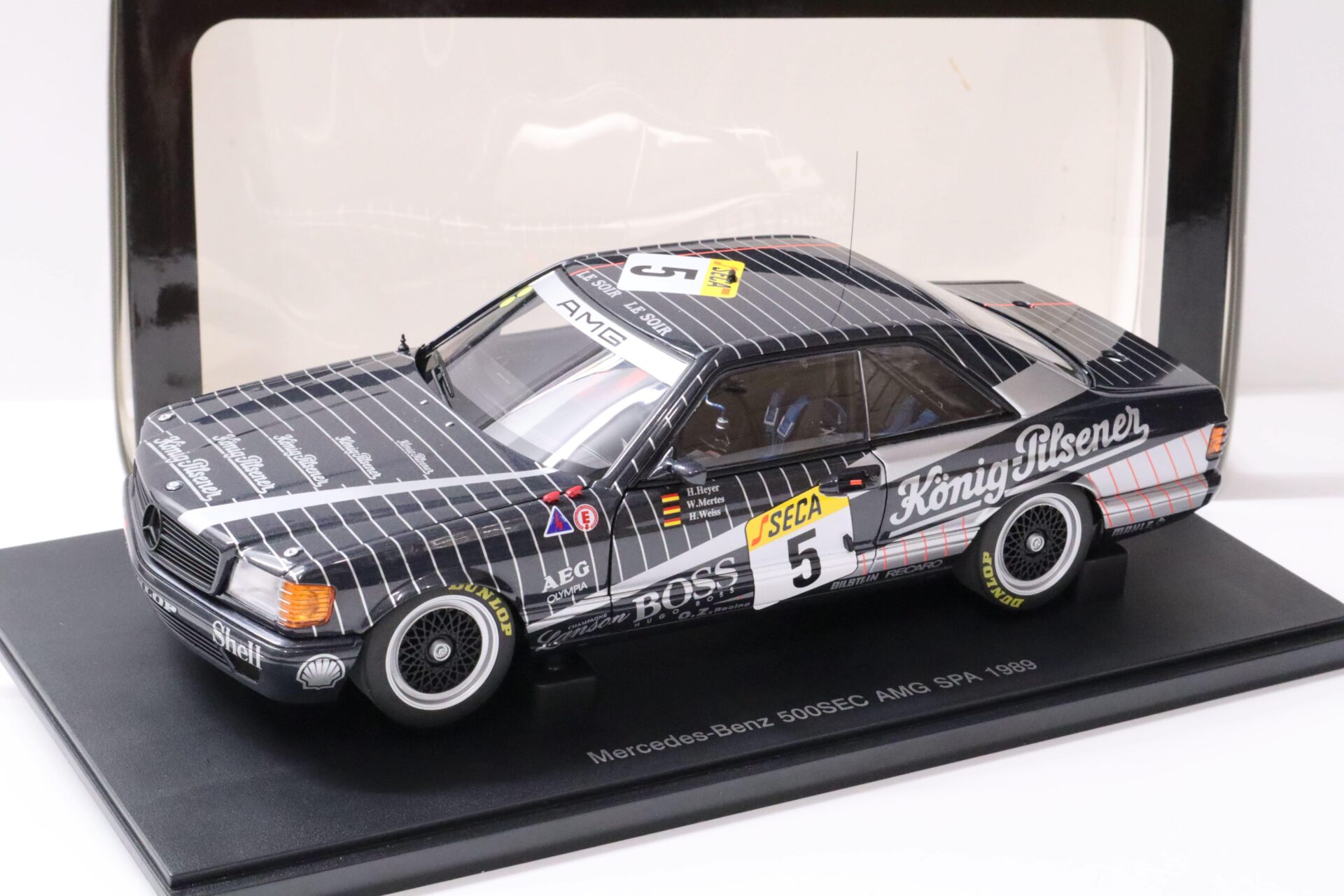 ID 61313 orig.jpg 1:18 AUTOart Mercedes 500 SEC AMG 24h Race #5 SPA Franchorchamps 1989