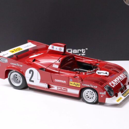 1:18 AUTOart Alfa Romeo 33 TT 12 - 1000km SPA Francorchamps Winner #2 Bell