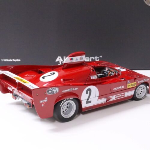 1:18 AUTOart Alfa Romeo 33 TT 12 - 1000km SPA Francorchamps Winner #2 Bell