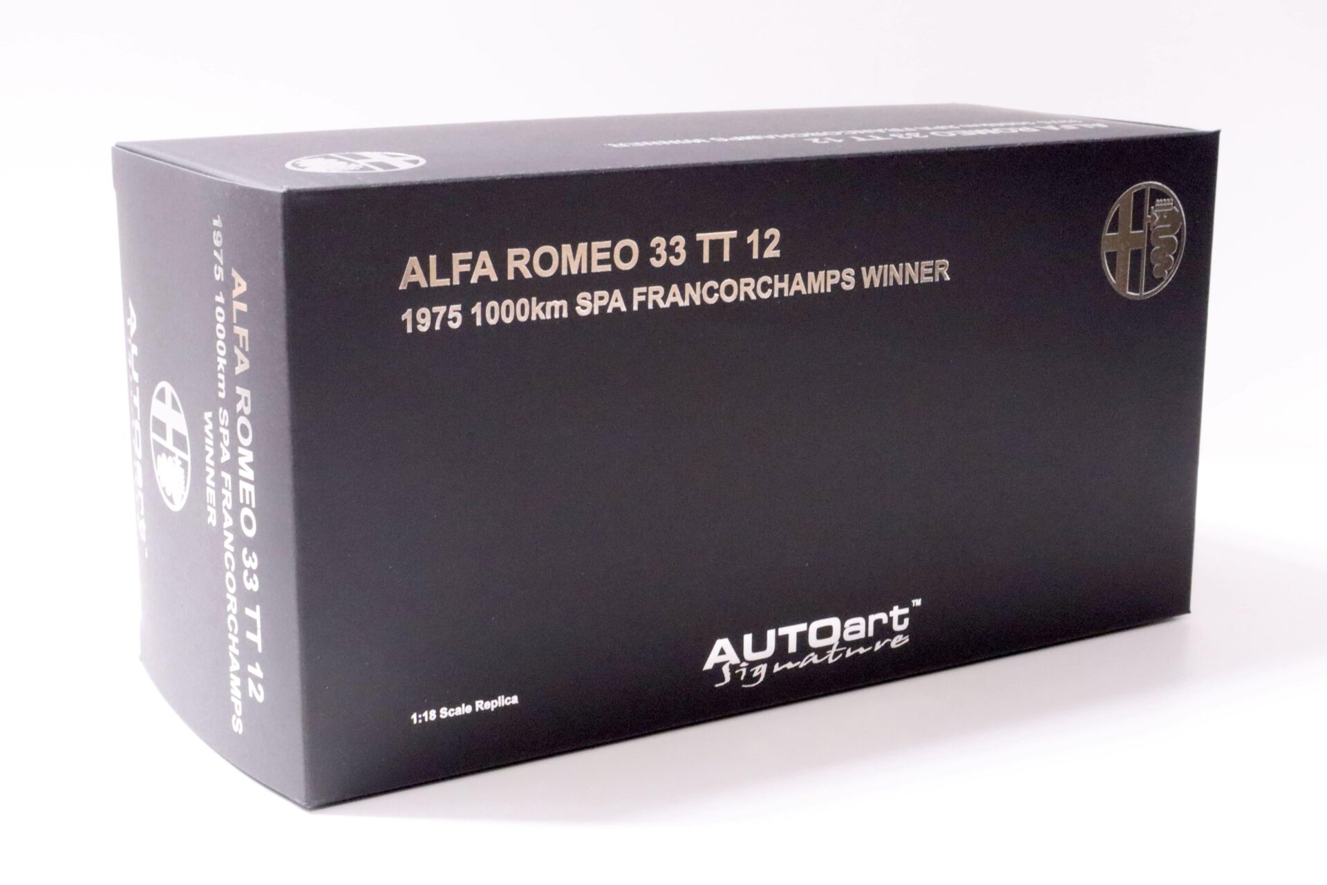 1:18 AUTOart Alfa Romeo 33 TT 12 - 1000km SPA Francorchamps Winner #2 Bell