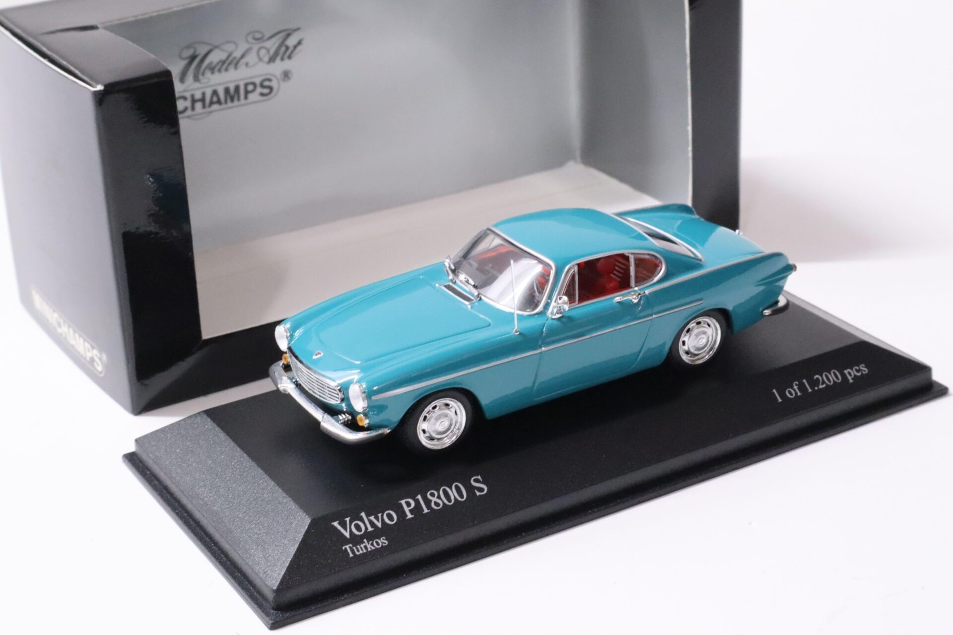 ID 61555 orig.jpg 1:43 Minichamps Volvo P1800 S Coupe 1969 Turkos turquoise