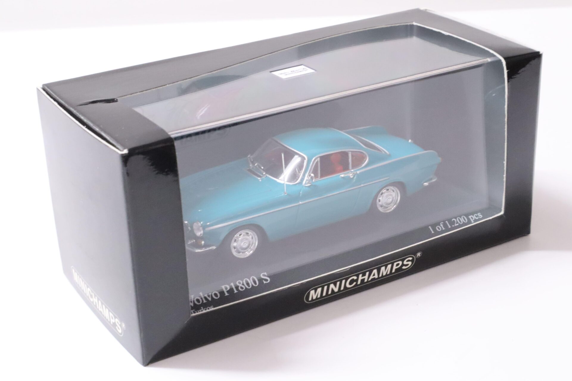 1:43 Minichamps Volvo P1800 S Coupe 1969 Turkos turquoise