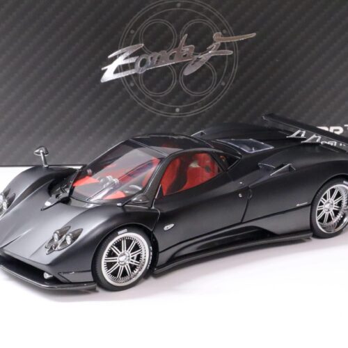 1:18 Almost Real Pagani Zonda F - 2005 matt black Die-Cast