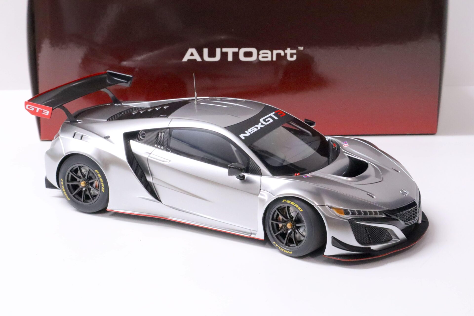 1:18 AUTOart Honda NSX GT3 Hyper silver/ Custom color 2018