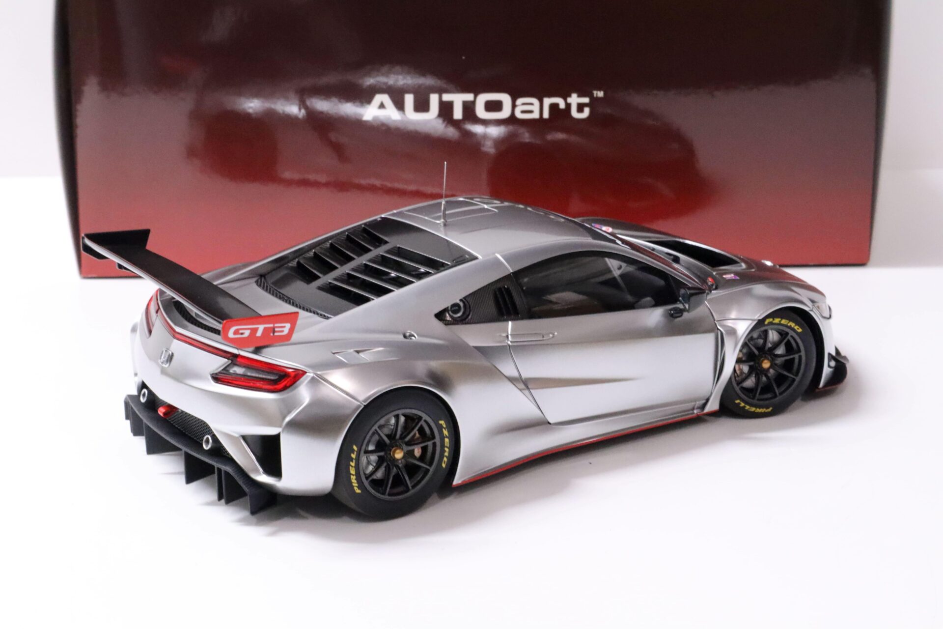 1:18 AUTOart Honda NSX GT3 Hyper silver/ Custom color 2018