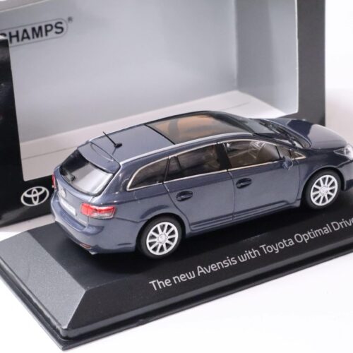 1:43 Minichamps Toyota Avensis T27 Kombi Estate blue-grey 2009 DEALER VERSION