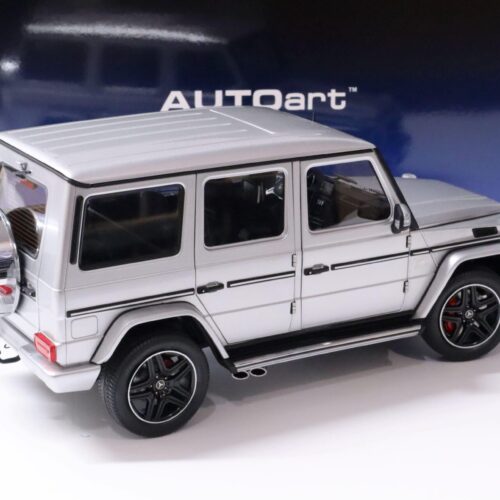 1:18 AUTOart Mercedes G63 AMG G-Klasse Iridium silver metallic 2017