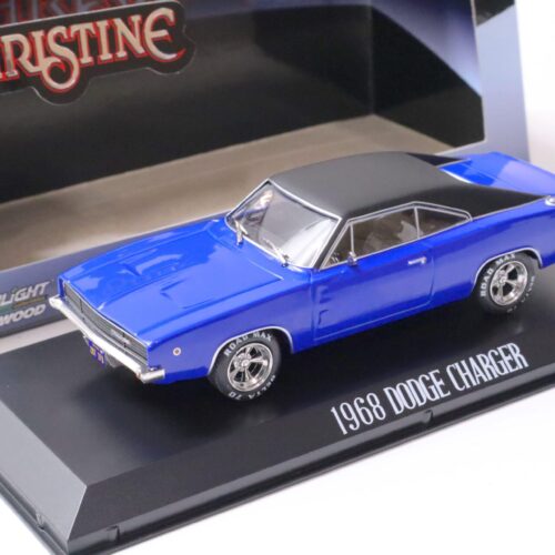 1:43 Greenlight 1968 Dodge Charger Dennis GuilderÂ´s CHRISTINE blue/ black