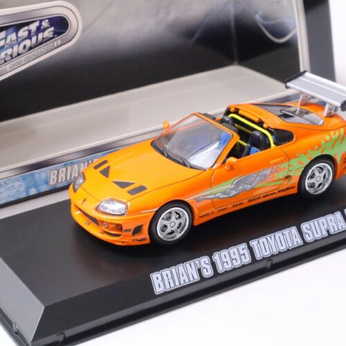 1:43 Greenlight Fast and Furious BRIAN´s 1995 Toyota Supra MK.IV orange
