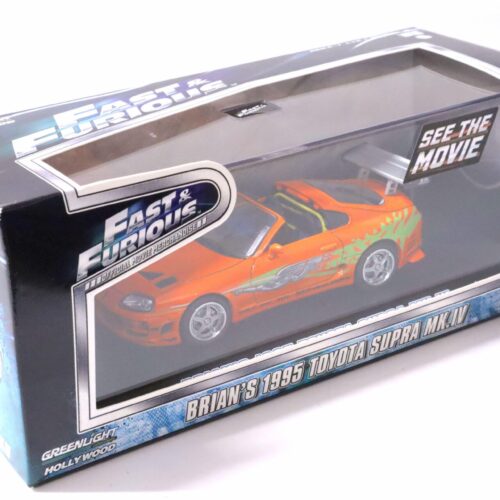 1:43 Greenlight Fast and Furious BRIAN´s 1995 Toyota Supra MK.IV orange