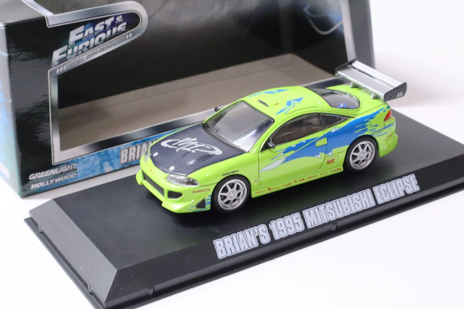 ID 62428 orig.jpg 1:43 Greenlight Fast and Furious BRIAN´s 1995 Mitsubishi Eclipse green