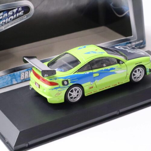 1:43 Greenlight Fast and Furious BRIAN´s 1995 Mitsubishi Eclipse green
