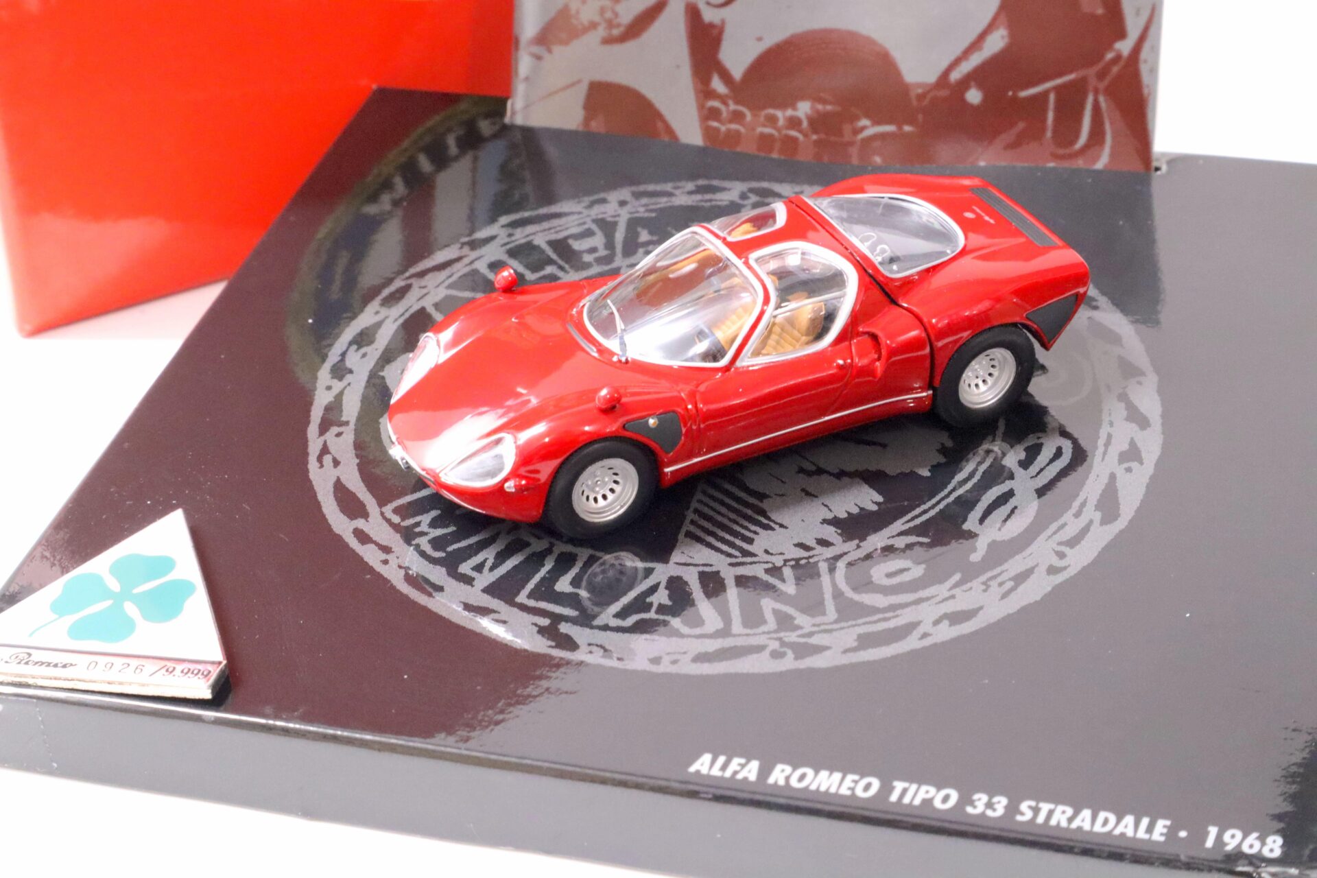1:43 Minichamps Alfa Romeo Tipo 33 Stradale red 1968 Limited