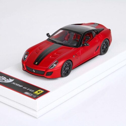 1:43 BBR Ferrari 599 GTO Rosso F1 2007B matt red/ black stripe - Limited 48 pcs.