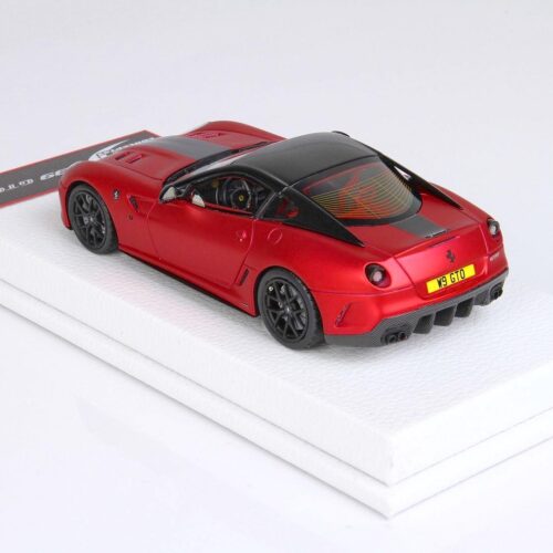 1:43 BBR Ferrari 599 GTO Rosso F1 2007B matt red/ black stripe - Limited 48 pcs.