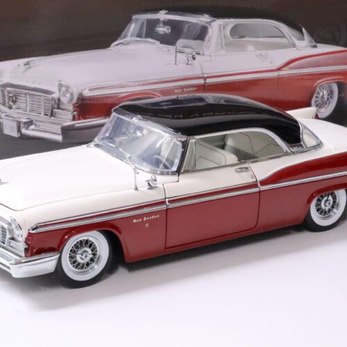 1:18 ACME 1956 Chrysler New Yorker ST REGIS Regimental red/ cloud white