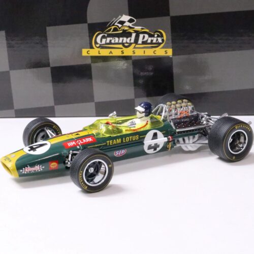 1:18 Exoto Lotus Ford Type 49 Jim Clark #4 green