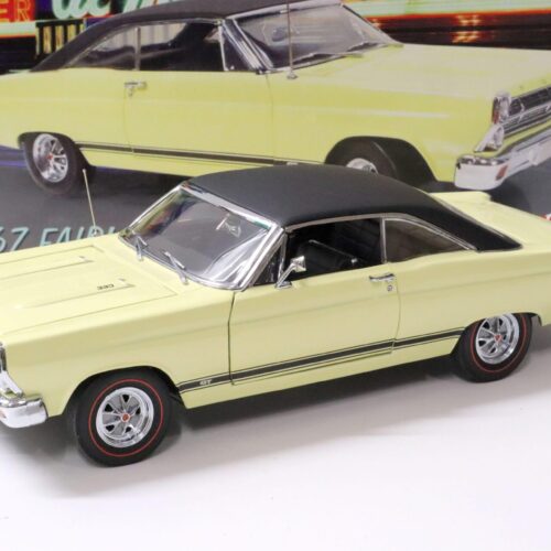1:18 GMP 1967 Ford Fairlane GT yellow/ black roof G1801108