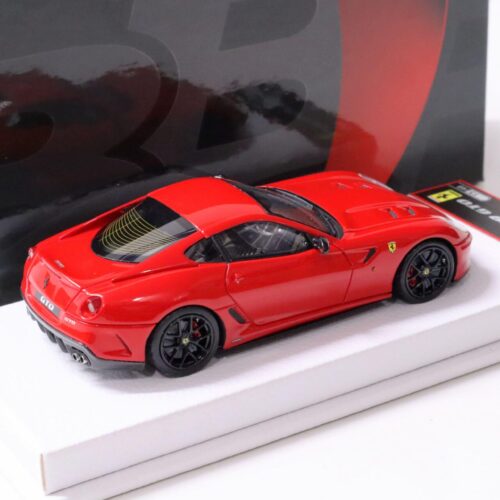 1:43 BBR Ferrari 599 GTO Rosso Corsa 322 red/ white base - Limited 49 pcs.