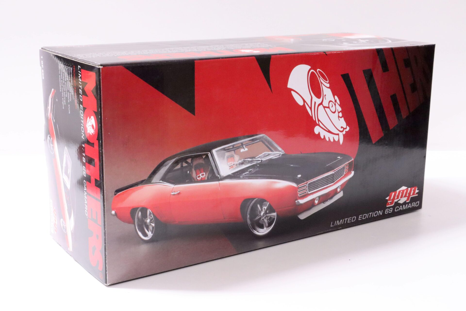 1:18 GMP 1969 Chevrolet Camaro MOTHERS red/ black G1800326
