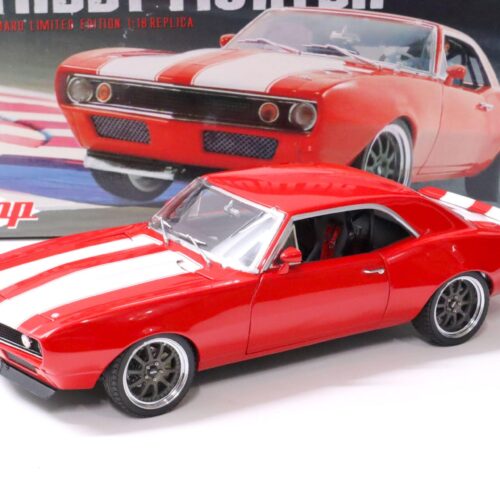 1:18 GMP 1967 Chevrolet Camaro Street Fighter red/ white stripes