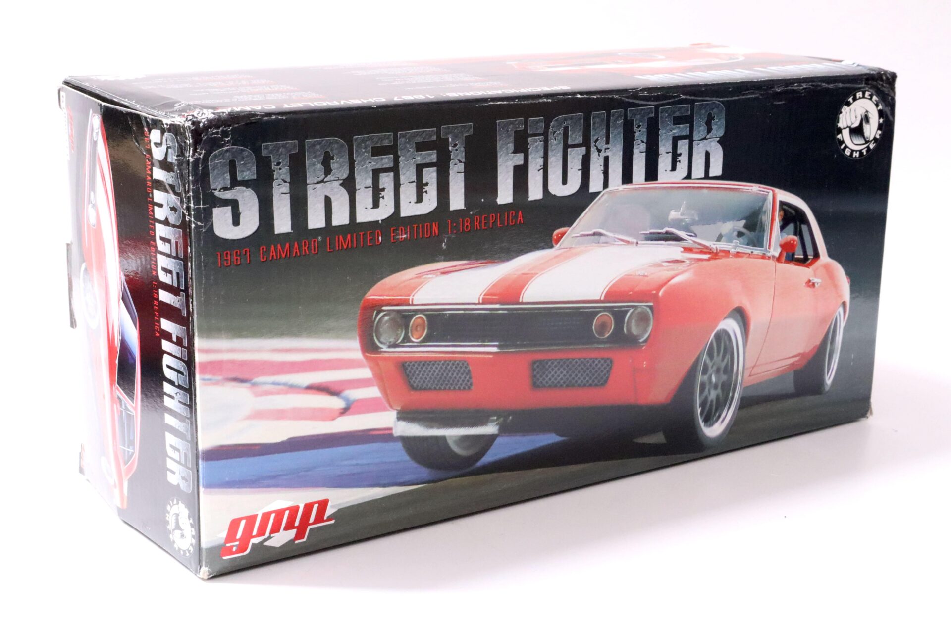 1:18 GMP 1967 Chevrolet Camaro Street Fighter red/ white stripes