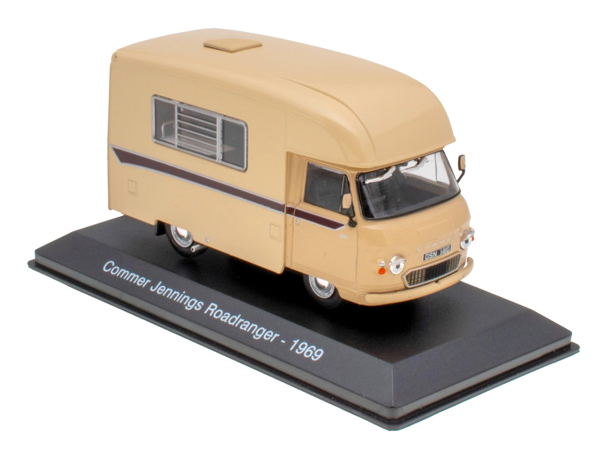 ID 63099 orig.jpg 1:43 Hachette IXO Camping Cars Commer Jennings Roadranger Wohnmobil 1969