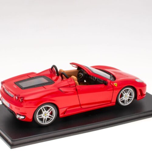 1:24 Hachette Bburago Ferrari Collection Ferrari F430 Spider red 2005 with display