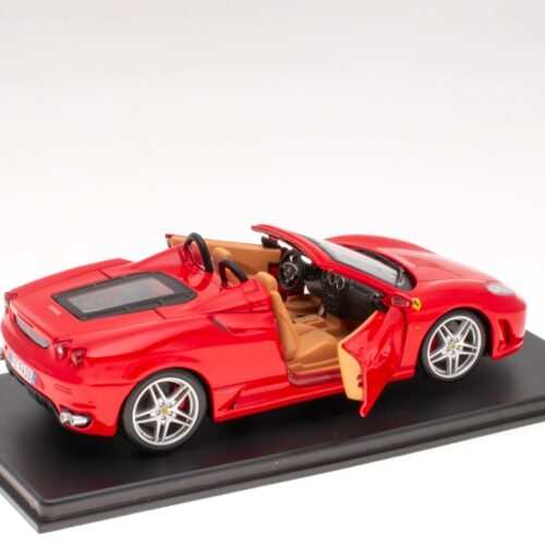 1:24 Hachette Bburago Ferrari Collection Ferrari F430 Spider red 2005 with display