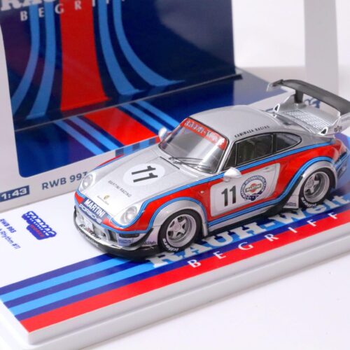 1:43 Tarmac Porsche 911 993 RWB RAUH-WELT Rough Rhythm #11 MARTINI