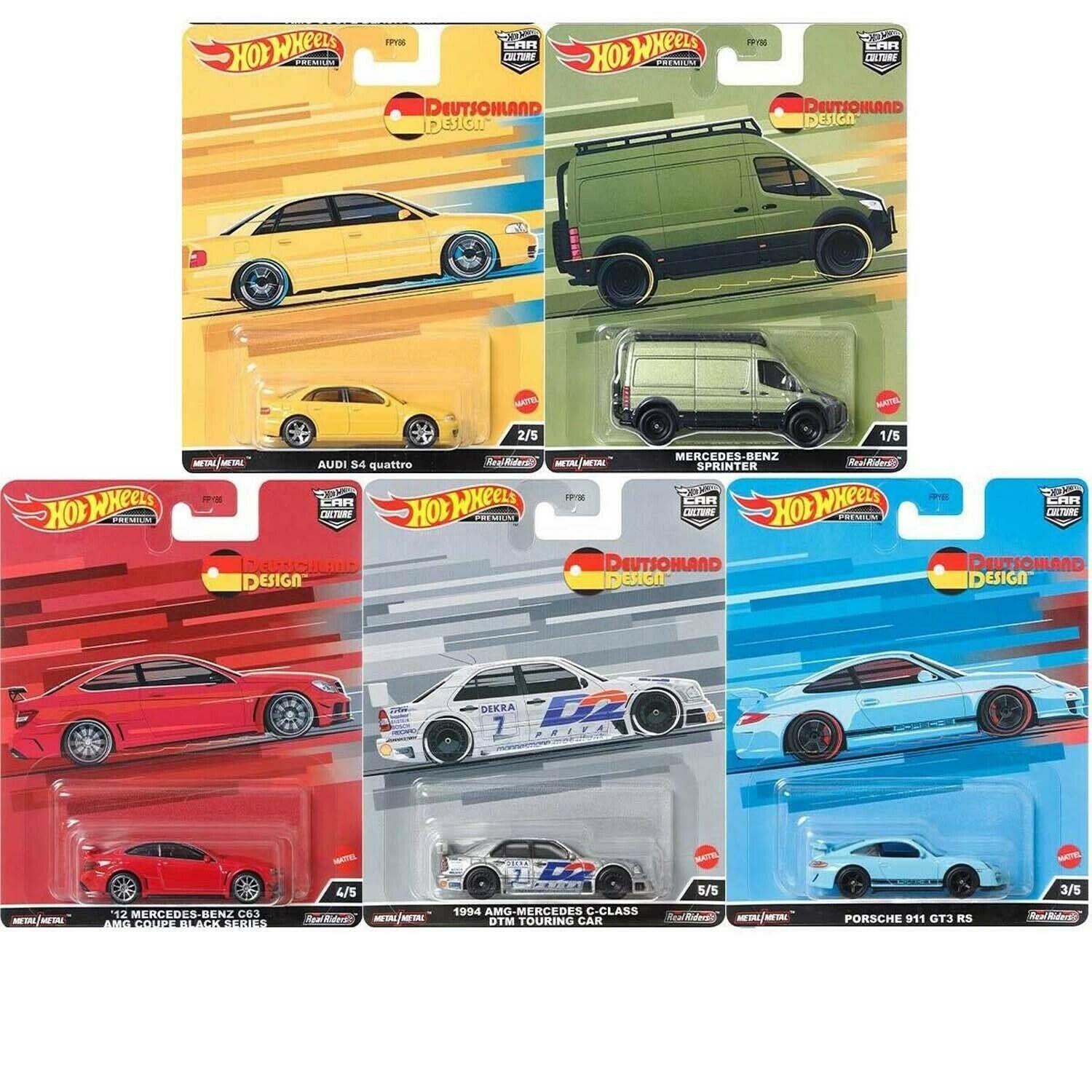 ID 64092 orig.jpg 1:64 Hot Wheels Deutschland Design 2022 Car Culture Premium Pack 5 pcs. FPY86-978K