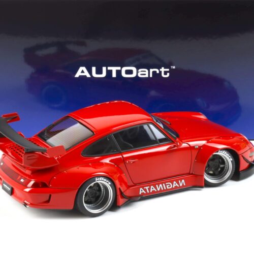 1:18 AUTOart Porsche 911 (993) RWB 993 red/ gun grey wheels