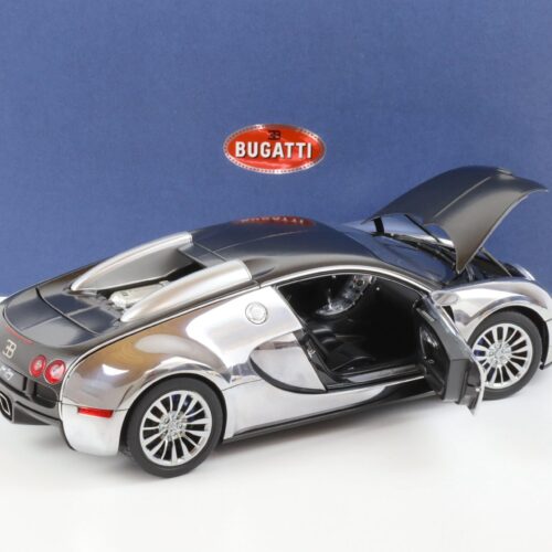 1:18 AUTOart Bugatti Veyron 16.4 PUR SANG Black/ Aluminium Casting