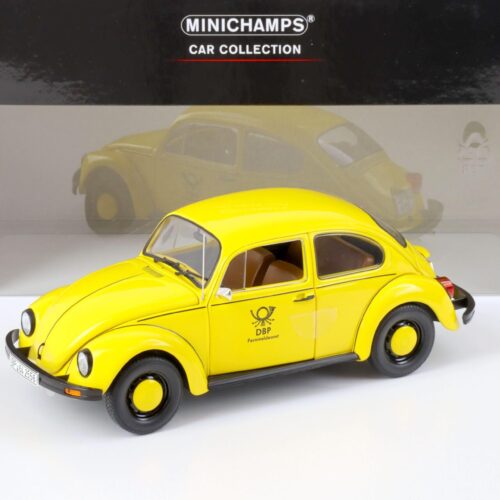 1:18 Minichamps VW Käfer 1200 yellow 1979 Deutsche Bundespost Fernmeldeamt